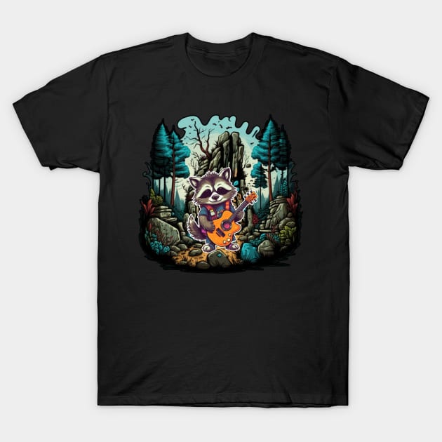 Get Ready To Rock With This Epic Forest Stage T-Shirt by InspirationPL